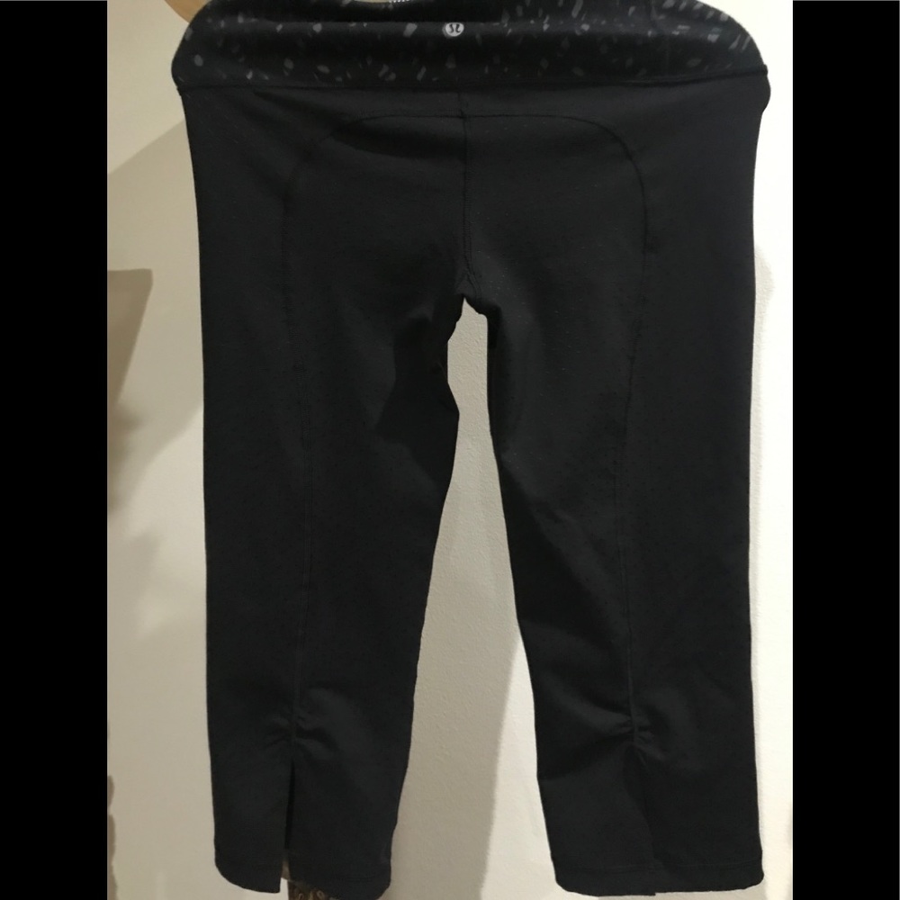 Lululemon Athletica Black Stretch Sport Pants SZ 8